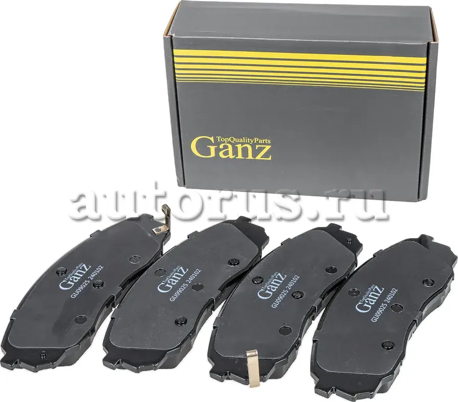 Колодки торм.пер. (Ganz). Артикул GIJ09025