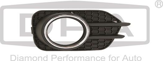 рамка противотуманной фары левая с хромом DPA. Артикул 88531822602