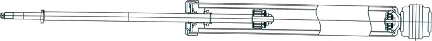 Амортизатор CTR задний для Chevrolet Aveo I 2003-2012. Артикул GY0299G