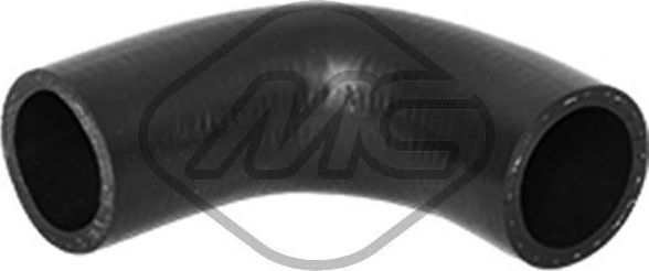 Патрубок радиатора (системы охлаждения) Metalcaucho. Артикул 07456