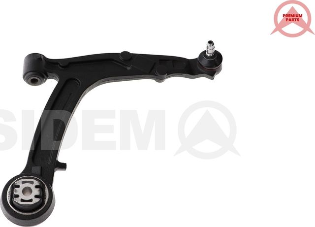 Поперечный рычаг передней подвески Sidem (сталь) правый нижний для Fiat Panda II 2006-2012. Артикул 19471