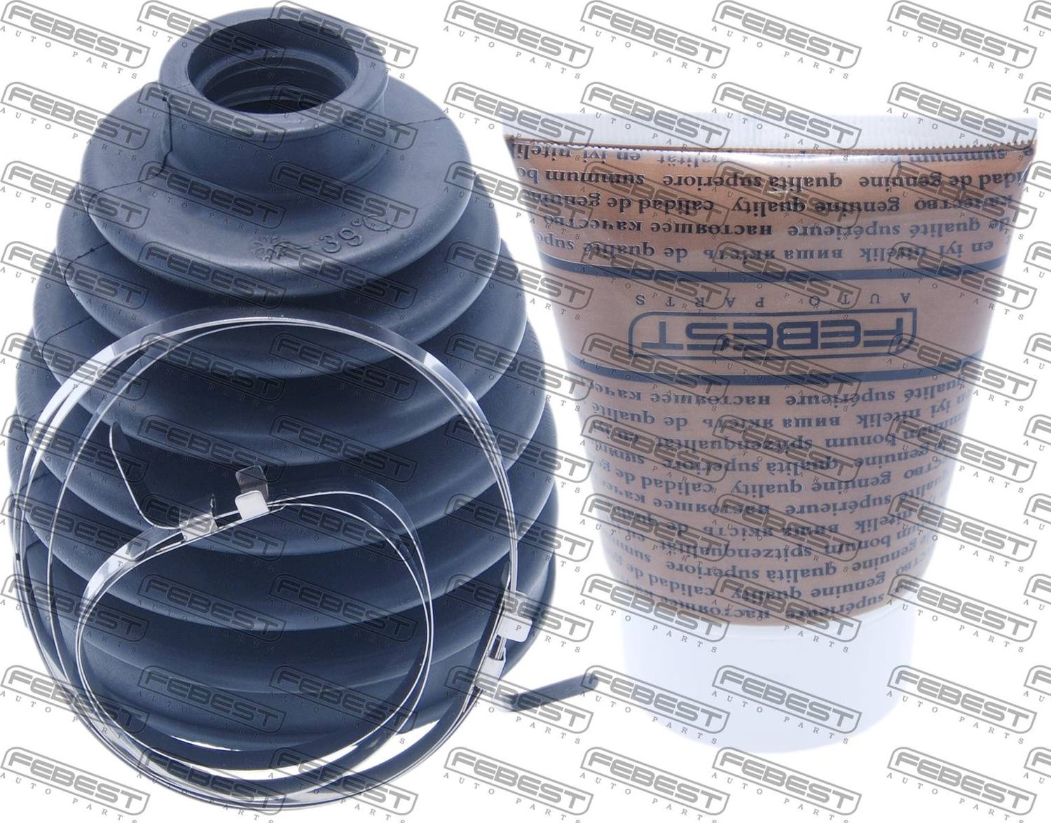 Пыльник ШРУСа наружный Febest (NBR (бутадиен-нитрильный каучук)). Артикул 0117-NGJ10