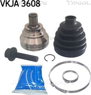 Шрус внутренний (граната) SKF. Артикул VKJA 3608