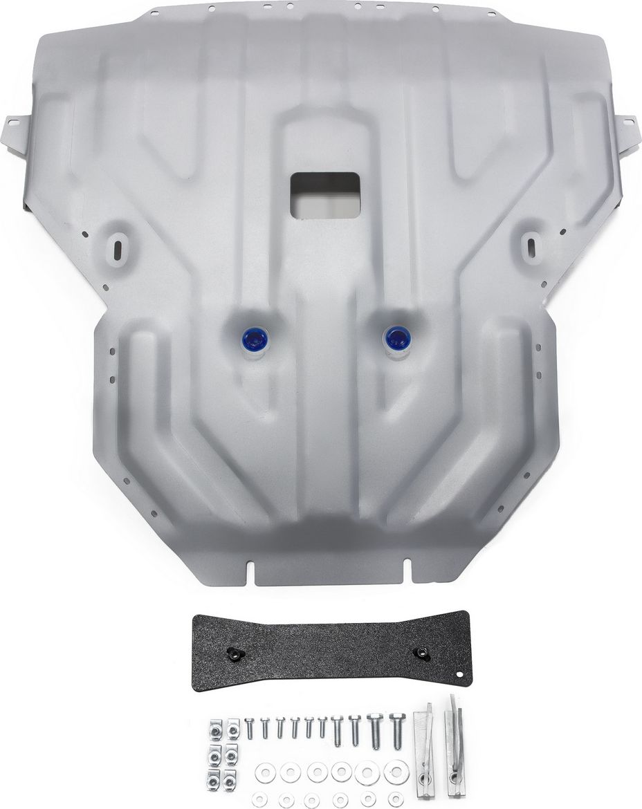 Защита алюминиевая Rival для картера BMW X4 I F26 2014-2018. Артикул 333.0506.2