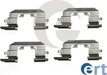 К-кт установочный передних колодок ERT. Артикул 420367