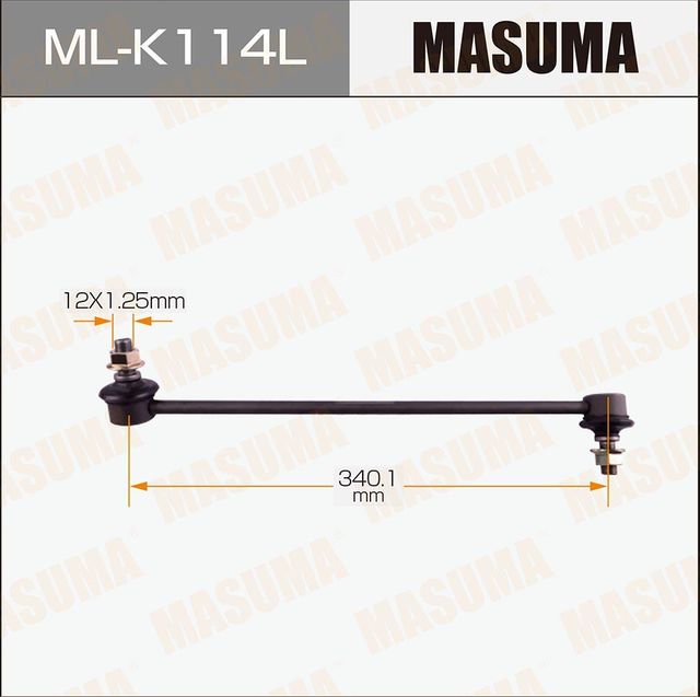 Стойка (тяга) стабилизатора Masuma. Артикул ML-K114L