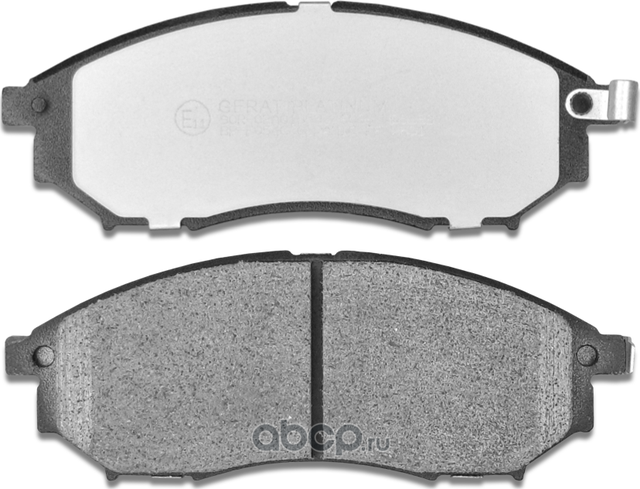 Тормозные колодки Gerat BP-F054C (передние) Ceramic Gerat. Артикул BPF054C