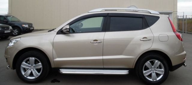 Дефлекторы SIM для окон Geely Emgrand X7 2013-2026. Артикул SGEEX71332