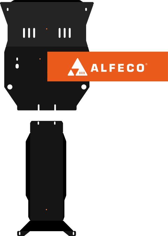 Защита Alfeco для картера и КПП Chevrolet Camaro V 2009-2015. Артикул ALF.03.22