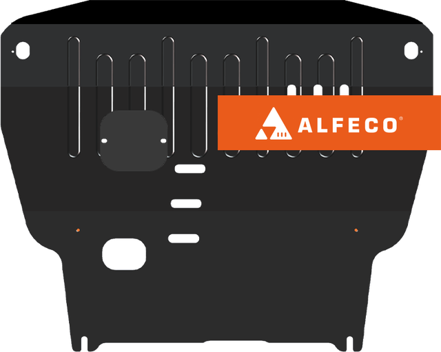 Защита Alfeco для картера и КПП Chevrolet Aveo I 2008-2012. Артикул ALF.03.02