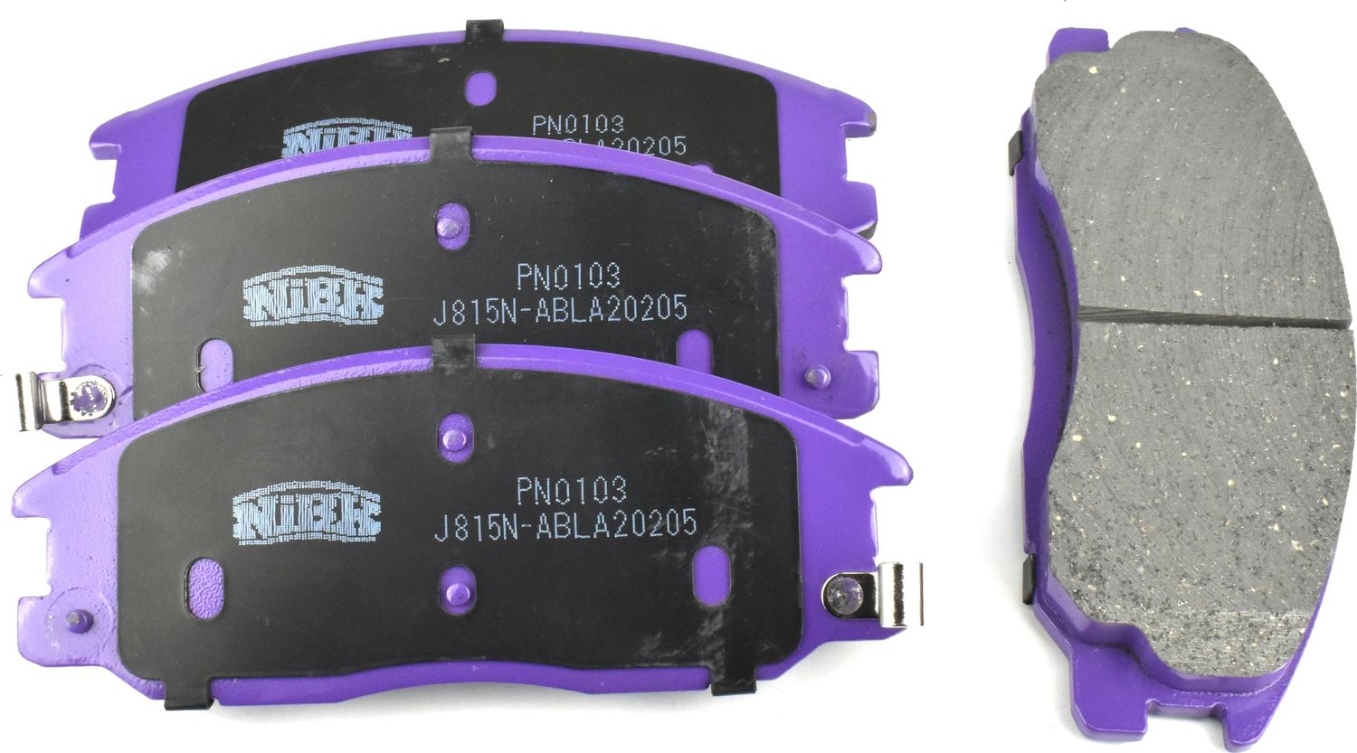 Тормозные колодки NiBK. Артикул PN0103