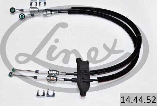 Трос переключения передач КПП Linex передний правый/левый для Peugeot Bipper 2010-2026. Артикул 14.44.52