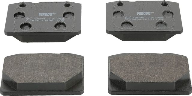 Тормозные колодки Ferodo Premier Eco Friction. Артикул FDB96