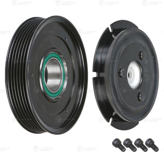 Муфта компрессора кондиционера (в сборе) Luzar для Hyundai Elantra V (MD) 2011-2015. Артикул LCC 0801