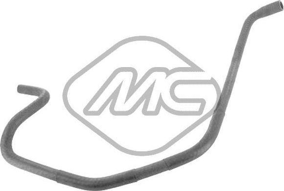 Патрубок радиатора (системы охлаждения) Metalcaucho для Opel Zafira A 2000-2005. Артикул 08994