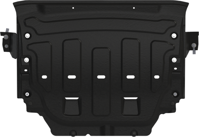 Защита Шериф (2 мм) для картера и КПП Geely Emgrand 2023-2026. Артикул 28.6324