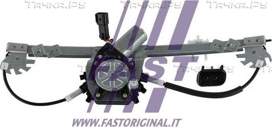 Стеклоподъемник Fast передний левый для Fiat Punto III Punto 2012-2018. Артикул FT91924