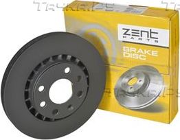 Тормозной диск Zentparts передний для Daewoo Espero 1995-1999. Артикул Z06261