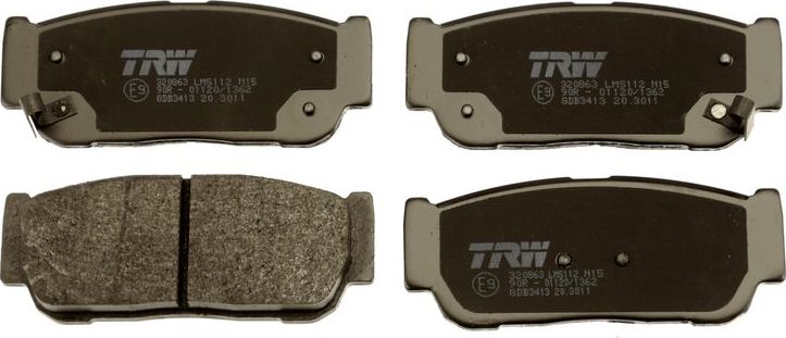 Тормозные колодки TRW. Артикул GDB3413