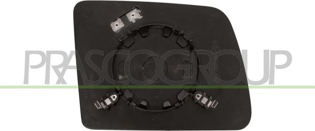 Зеркальное стекло бокового зеркала Prasco левое для Ford Transit Connect I 2009-2013. Артикул FD9347524