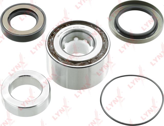 Ступичный подшипник (комплект) LYNXauto задний для Mitsubishi L400 1995-2005. Артикул WB-1499