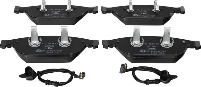 Тормозные колодки ATE передние для Audi A8 III (D4) 2010-2018. Артикул 13.0460-7281.2
