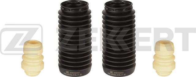 Комплект отбойников и пыльников амортизаторов (стоек) Zekkert (Полиуретан) передний для Mazda 2 I (DY) 2004-2003. Артикул SM-3030S