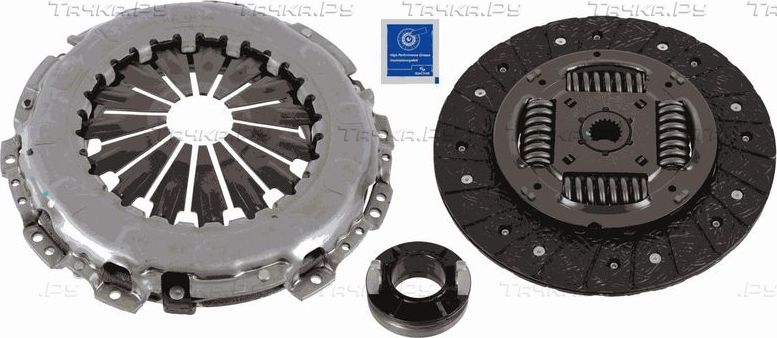 Сцепление (комплект) SACHS для Hyundai i20 II 2014-2026. Артикул 3000 951 556