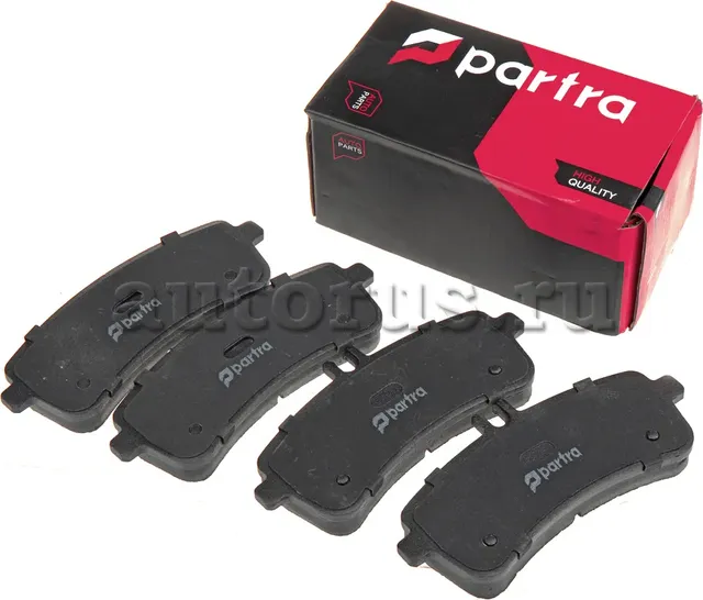 Колодки тормозные дисковые | перед прав/лев | (Partra). Артикул BP6188