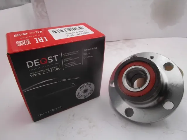 Ступица с подшипником в сборе задняя Skoda Fabia I 99-08  Fabia II 06-   VW Polo IV 01-   Polo V 09- (Deqst) Deqst. Артикул 107170