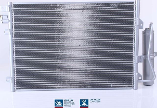 Радиатор кондиционера (конденсатор) Nissens (алюминий). Артикул 94726