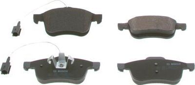 Тормозные колодки Bosch (Low-Metallic) передние для Opel Combo D 2013-2019. Артикул 0 986 494 453