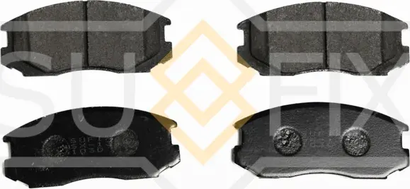 Колодки тормозные передние (Sufix). Артикул SX1344