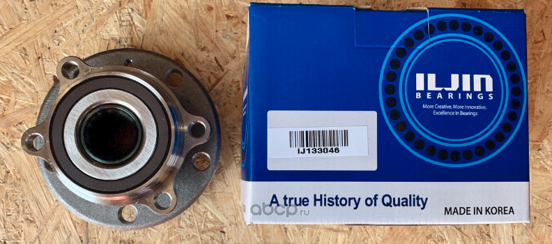 Ступица колеса передняя/задняя VOLKSWAGEN GOLF 13-03 1T0 498 621 (Iljin) Iljin. Артикул ij133046