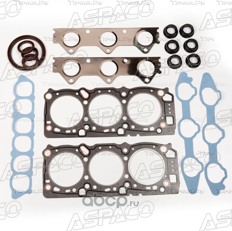 ПРОКЛАДКИ ДВИГАТЕЛЯ (КОМПЛЕКТ) MITSUBISHI L200 (K6,K7) (96-06), PAJERO/MONTERO S (Aspaco). Артикул AP5486
