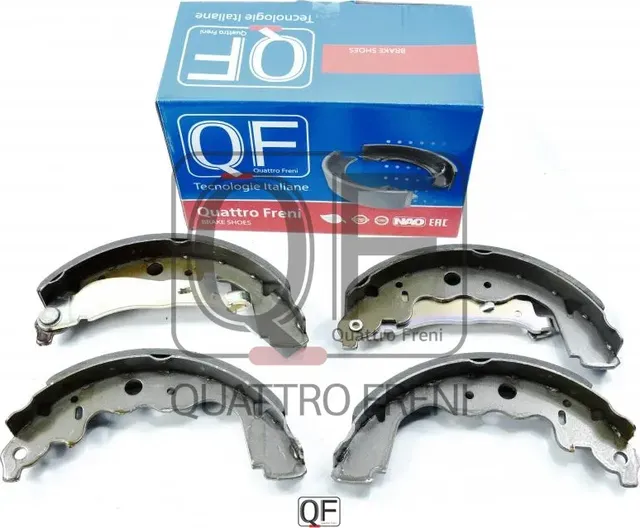 Колодки тормозные RENAULT LOGAN/SANDERO/DUSTER 07- задн.барабан. (Quattro Freni). Артикул QF21F20503