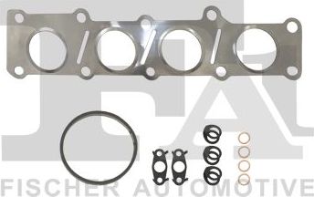 РЕМКОМПЛЕКТ ТУРБОКОМПРЕССОРА FORD MONDEO IV 2.0 EC FA1. Артикул KT130690E
