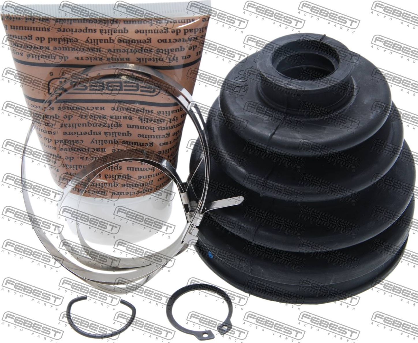 Пыльник ШРУСа наружный Febest (NBR (бутадиен-нитрильный каучук)). Артикул 0117-092