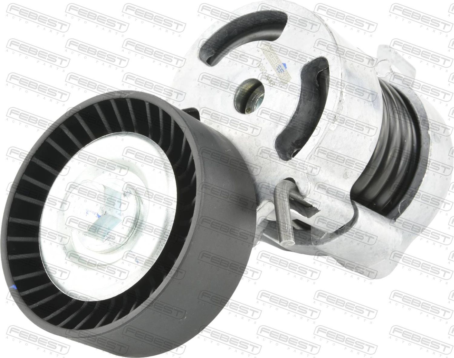 Натяжной ролик (натяжитель) приводного клинового зубчатого ремня Febest. Артикул 1990-N46