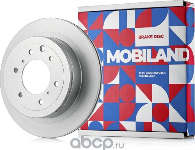 Диск тормозной задний вентилируемый D331,8мм MITSUBISHI PAJERO (V8_W, V9_W) (Mobiland). Артикул 416201181
