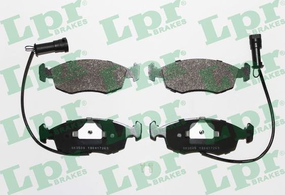 Тормозные колодки LPR. Артикул 05P269