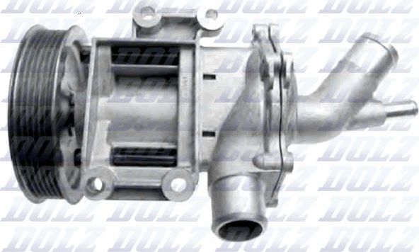 Помпа (водяной насос) Dolz для Chrysler PT Cruiser 2002-2007. Артикул H213