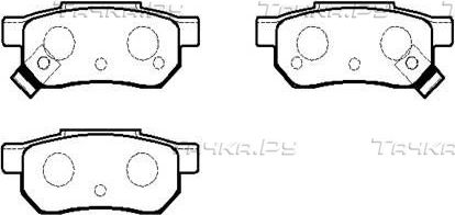 Тормозные колодки HSB. Артикул HP5061