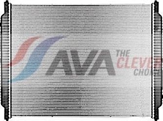 Радиатор охлаждения двигателя AVA ** CLEVER FIT ** для Bova Futura 2001-2008. Артикул RE2131N