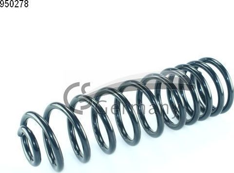 Пружина подвески CS-Germany задняя для Volkswagen Passat B3 1988-1997. Артикул 14.950.278