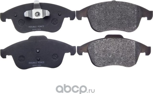 Колодки тормозные дисковые (Double Force). Артикул DFP1984