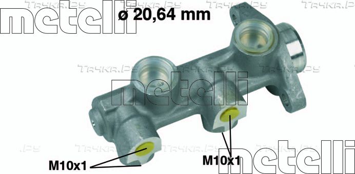 Тормозной цилиндр главный Metelli для Opel Kadett E 1984-1986. Артикул 05-0186
