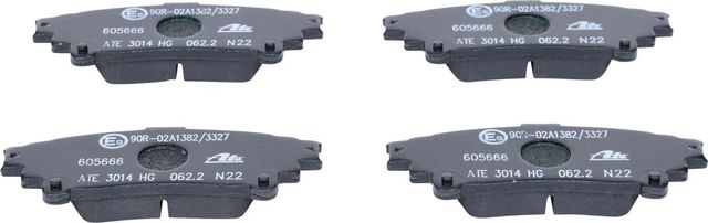 Тормозные колодки ATE. Артикул 13.0460-5666.2