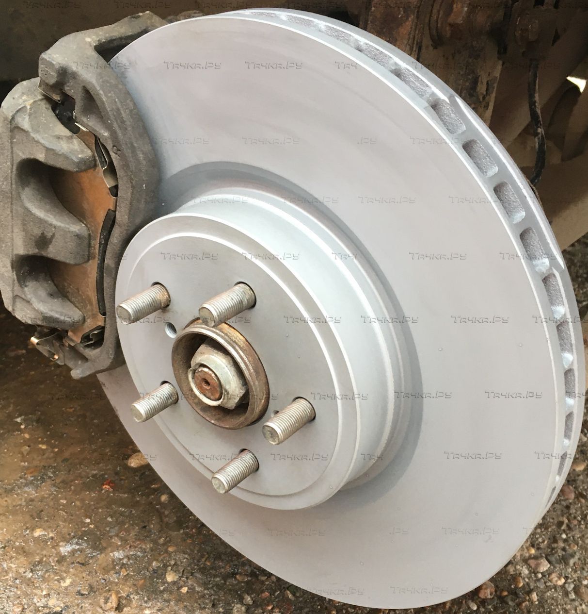 Тормозной диск ATE передний для Subaru Legacy V 2010-2014. Артикул 24.0130-0204.1