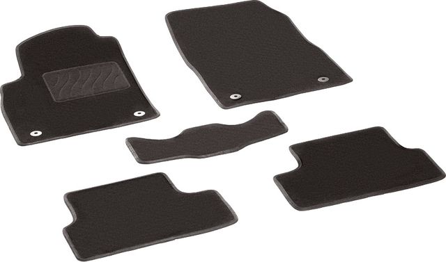 Коврики текстильные Seintex на нескользящей основе для салона Opel Astra J 2009-2015. Артикул 82391